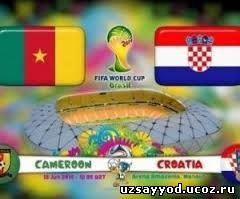 Kamerun - Horvatiya (CHEMPIONAT MIRA povtorniy match)