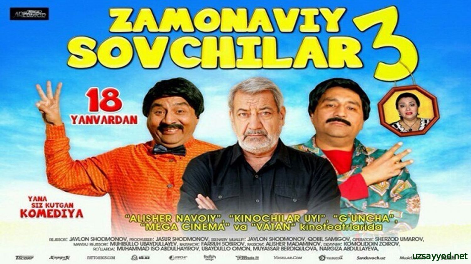 ZAMONAVIY SOVCHILAR 3 (YANGI O'ZBEK KINO 2014)